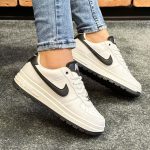 کفش کتانی اسپرت مردانه رنگ سفید مدل نایک NIKE AIR FORCE کد 71192 - Image 3