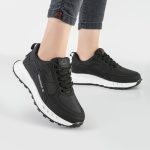 کفش و کتانی اسپرت زنانه و دخترانه مدل ریباک REEBOK رنگ مشکی کد M112 - Image 2