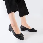 کفش کالج طبی زنانه و دخترانه رنگ مشکی کد M706 - Image 2