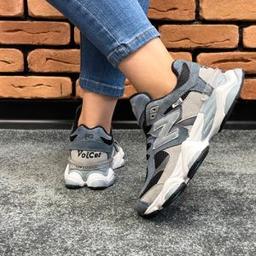 کتونی اسپرت زنانه مدل نیوبالانس 9060 NEW BALANCE رنگ طوسی کد 8961