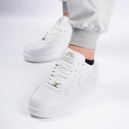 کفش و کتانی زنانه و مردانه مدل نایک ایرفورس NIKE_AIR FORCE رنگ سفید کد 30037