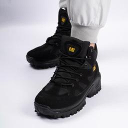 بوت و نیم بوت مردانه و زنانه ساقدار مدل caterpillar کاترپیلار رنگ مشکی کد 4832