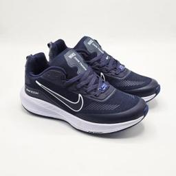 کفش و کتانی اسپرت مردانه و زنانه مدل نایک زوم NIKE_ZOOM رنگ سرمه ای سفید کد 41877