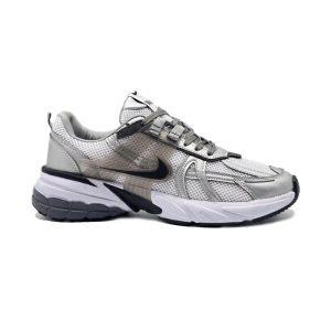 کفش و کتانی مردانه و زنانه مدل نایک NIKE V2K رنگ سفید طوسی کد 41317