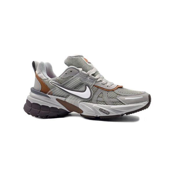 کفش و کتانی زنانه و دخترانه مدل نایک کوشلون NIKE V2K رنگ طوسی نباتی کد 41725