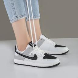 کفش و کتانی زنانه مدل دو نایک رنگ سفید مشکی مدل نایک NIKE کد M353