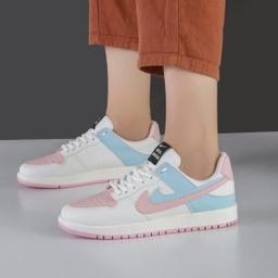 کفش و کتانی زنانه مدل دو نایک رنگ آبی صورتی مدل نایک NIKE کد M352