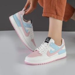 کفش و کتانی زنانه مدل دو نایک رنگ آبی صورتی مدل نایک NIKE کد M352