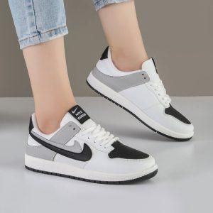 کفش و کتانی زنانه مدل دو نایک رنگ سفید مشکی مدل نایک NIKE کد M353