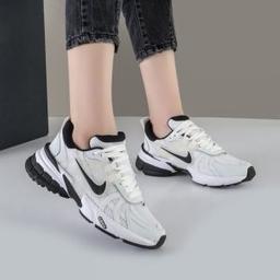 کفش و کتانی زنانه و دخترانه مدل نایک کوشلون NIKE V2K رنگ سفید مشکی کد 41652