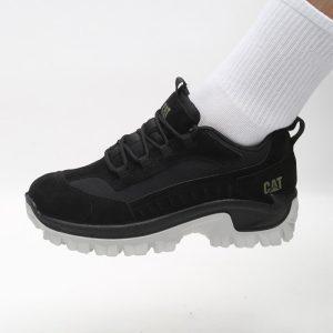 بوت اسپرت مردانه نیم ساقدار مدل caterpillar کاترپیلار رنگ مشکی طوسی کد 4885