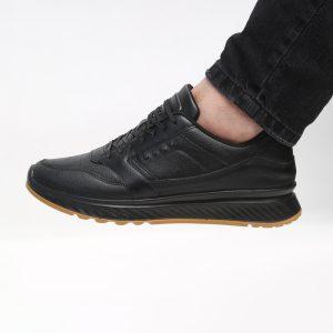 کفش و کتانی اسپرت مردانه و زنانه مدل اکو ECCO رنگ مشکی کد 6527