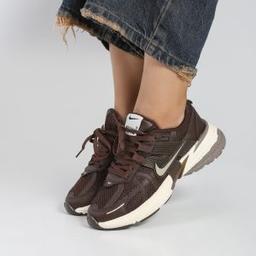کفش و کتانی زنانه و دخترانه و مردانه مدل نایک NIKE V2K رنگ قهوه ای کد M41425