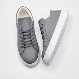 کفش و کتانی روزمره و راحتی مردانه مدل برشکا BERESHKA رنگ طوسی کد 41322