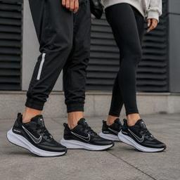 کفش و کتانی مردانه و زنانه مدل نایک زوم NIKE_ZOOM رنگ مشکی سفید کد 41979