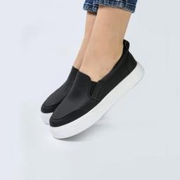 کفش و کتانی ونس راحتی زنانه و دخترانه رنگ مشکی کد M1454
