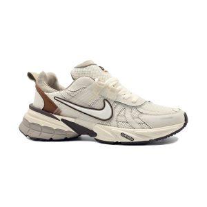 کفش و کتانی مردانه و زنانه مدل نایک کوشلون NIKE V2K رنگ موکا سفید کد 41839