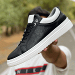 کفش ونس مردانه سایز 40 الی 44 رویه چرم و زیره pu رنگ مشکی کد 7365