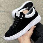 کفش ونس مردانه سایز 40 الی 44 رویه اشبالت و زیره pu رنگ مشکی کد 7350 - Image 2