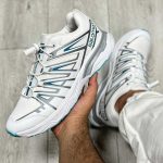 کتونی مردانه مدل SALOMON رنگ سفید آبی کد 95473 - Image 3