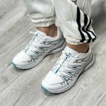 کتونی مردانه مدل SALOMON رنگ سفید آبی کد 95473 - Image 4