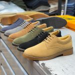 کفش کلاسیک رنگ مشکی مردانه جنس جیر اشبالت کد 9375 - Image 5