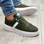 کفش راحتی و روزمره مردانه رنگ یشمی کد 66971 - Image 2