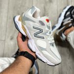 کتونی اسپرت مردانه مدل نیوبالانس NEW BALANCEرنگ سفید طوسی کد 8945 - Image 2