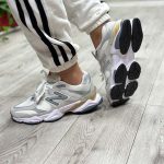 کتونی اسپرت مردانه مدل نیوبالانس NEW BALANCEرنگ سفید طوسی کد 8945 - Image 6