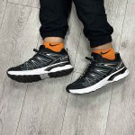 کفش و کتانی مردانه و زنانه رنگ مشکی مدل سالامون salomon کد 695 - Image 2