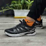 کفش و کتانی مردانه و زنانه رنگ مشکی مدل سالامون salomon کد 695 - Image 5