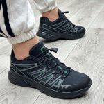 کتانی مردانه مدل SALOMON_ULTRA رنگ مشکی یشمی کد 95416 - Image 5