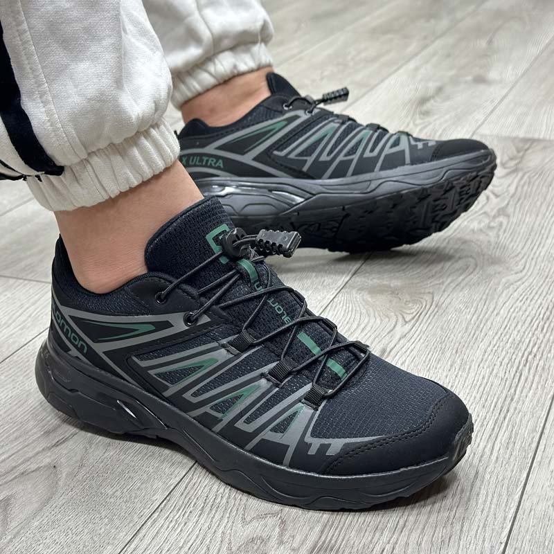 IMG_8599.jpg کتانی مردانه مدل SALOMON_ULTRA رنگ مشکی یشمی کد 95416 - Image 1