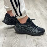 کتانی مردانه مدل SALOMON_ULTRA رنگ مشکی یشمی کد 95416 - Image 3