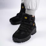بوت و نیم بوت مردانه و زنانه ساقدار مدل caterpillar کاترپیلار رنگ مشکی کد 4832 - Image 2