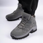 بوت و نیم بوت مردانه و زنانه ساقدار مدل caterpillar کاترپیلار رنگ طوسی کد 4718 - Image 2