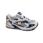 کتونی اسپرت مردانه و زنانه مدل نیوبالانس725  NEW BALANCE رنگ سفید زرد کد 9995 - Image 3