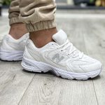 کفش و کتانی مردانه و زنانه مدل نیوبالانس 530 رنگ سفید کد 47158 - Image 3