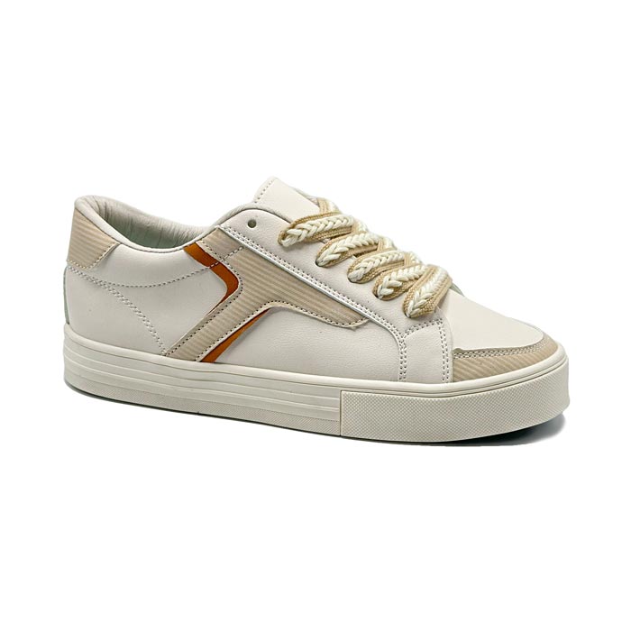 51-3.jpg کفش زنانه و دخترانه رنگ کرم کد A320 - Image 1