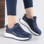 کفش و کتانی اسپرت زنانه و دخترانه مدل ریباک REEBOK رنگ سرمه ای کد M110