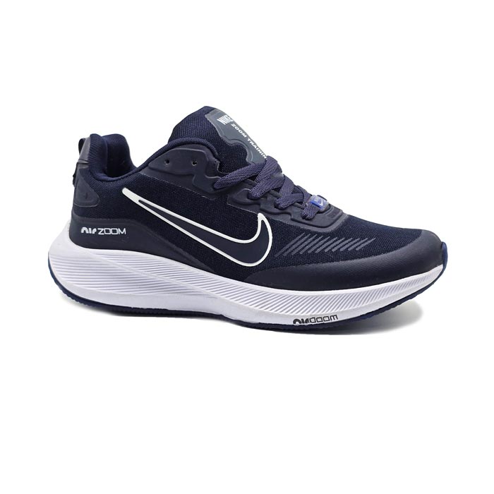 36-2.jpg کفش و کتانی اسپرت مردانه و زنانه مدل نایک زوم NIKE_ZOOM رنگ سرمه ای سفید کد 41877 - Image 1