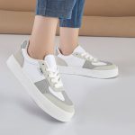 کفش و کتانی اسپرت زنانه و دخترانه مدل زیزیگو ZIZIGO رنگ سفید طوسی کد M122