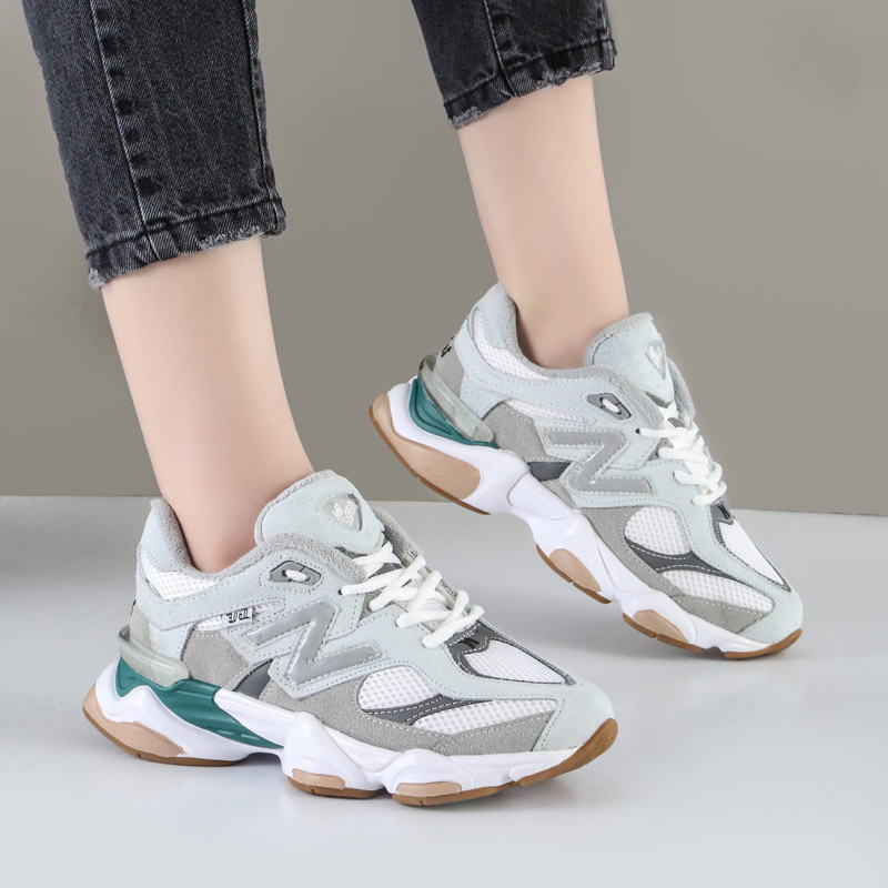کفش و کتانی زنانه و دخترانه مدل نیوبالانس NEWBALANCE 9060 رنگ طوسی کد 8221