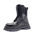 بوت مردانه مدل برشکا BERESHKA بندی پشت کش رنگ مشکی کد 211 - Image 2