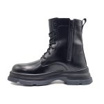 بوت مردانه مدل برشکا BERESHKA بندی بغل زیپ رنگ مشکی کد 212 - Image 4