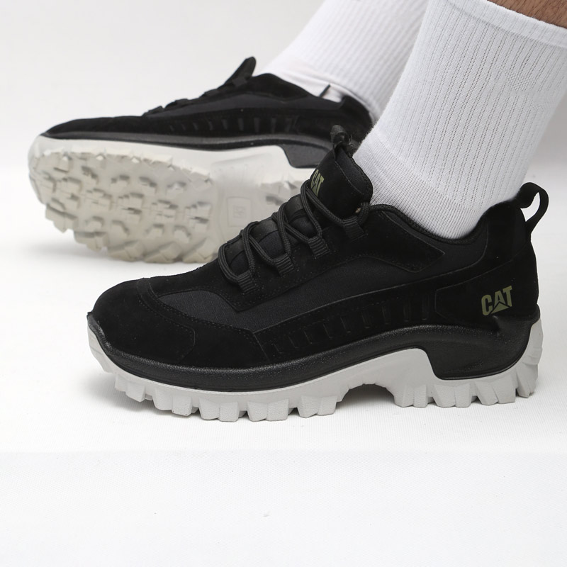 بوت اسپرت مردانه نیم ساقدار مدل caterpillar کاترپیلار رنگ مشکی طوسی کد 4885