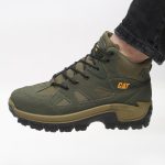 بوت اسپرت مردانه ساقدار مدل caterpillar کاترپیلار رنگ یشمی کد 4842 - Image 2
