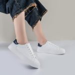 کفش اسپرت و راحتی زنانه و دخترانه رنگ سفید کد M500