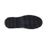 بوت مردانه مدل برشکا BERESHKA زیپدار چرم رنگ مشکی کد EF207 - Image 3