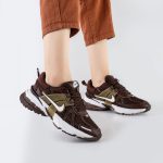 کفش و کتانی مردانه و زنانه مدل نایک کوشلون NIKE V2K رنگ قهوه ای کد 41314 - Image 2